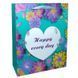 Пакет подарунковий паперовий Flowers 26*32*10см №2218M