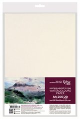Папір для акварелі А4 ROSA Studio 200г/м2 20арк Дрібне зерно 16921006