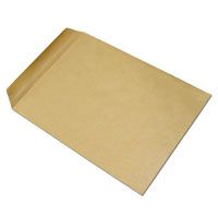 Конверт бумажный В4 (353*250) посылочный самоклейка отрывная лента крафт