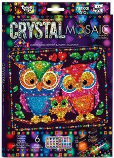 Набір для творчості DankoToys DT CRM-01-07 Мозаіка Crystal Mosaic Сови