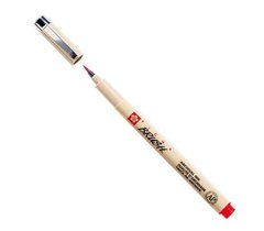 Капілярна ручка PIGMA Brush Лінер-пензель Sakura Червоний XSDK-BR-19