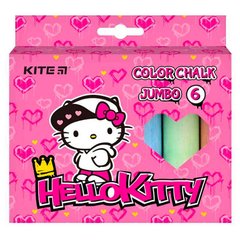 Мелки цветные 6 штук Kite Jumbo Hello Kitty HK21-073