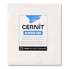 Глина полімерна CERNIT Number One 250гр Білий CR-0900250010
