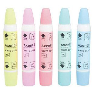 Клей ПВА Axent 2-а аппликатора 40мл 7202-A