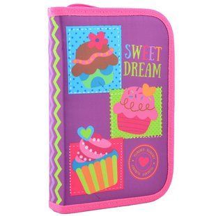 Пенал 1 отделение с 1 отворотом 1 Вересня Smart Sweet dream 531691