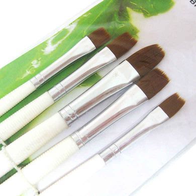 Набор кистей 5шт Royal-Art Brushes синтетика плоская прямая RA-2688F