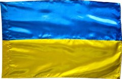 Флаг Украины 150см*90см атлас