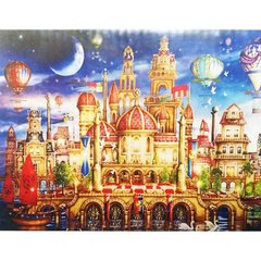 Алмазная живопись мозаика по номерам на холсте 40*50см Sultani ST-00130 Сказочный замок