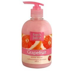 Крем-мило рідке 0,46л Fresh Juice зі зволожуючим молочком Grapefruit e.11446
