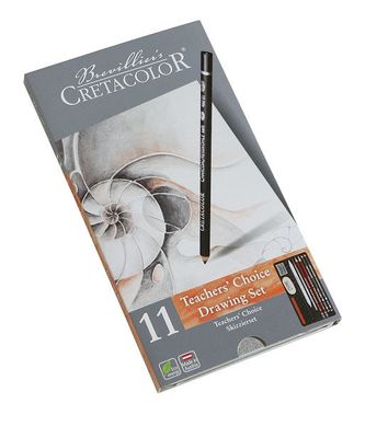 Карандаши Cretacolor Teachers Сhoice в наборе 11 предметов, металлическая коробка 40032