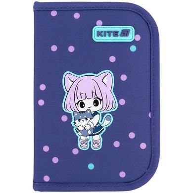 Пенал 1 отделение с 2 отворотами Kite мод 622 Be Friends K26-622-3