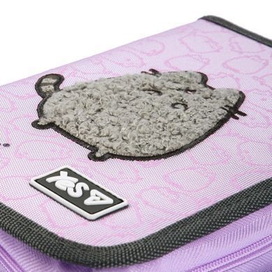 Пенал 1М Yes HP-04 Pusheen Delicacy з 2 отворотами б/н 533741