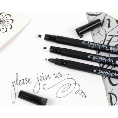 Набір ручок для каліграфії PIGMA Calligrapher 3шт Sakura POXSDK-C3-49