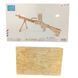 Деревянная сборная 3D модель WoodCraft Пулемет (59,5*13,8*21см) XC-G012H