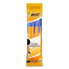 Кулькові ручки BIC набір 4шт Orange блістер bc51633*, Синий