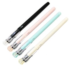 Ручка гелевая Aihao 80280 Colorpia Soft 0,5мм пишет синим, цвет корпуса ассорти, Синий