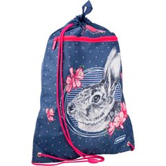 Сумка для взуття KITE мод 601 Education Fluffy bunny K19-601M-3 з карманом