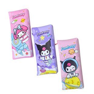 Пенал текстильный 21*8,5*3,5см, Друзья Куроми Kuromi микс №9335/SA-0306