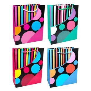Пакет подарунковий паперовий Flowers 18*23*9см №7261L/7261M