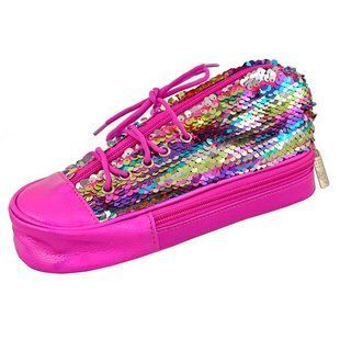 Косметичка-пенал 1Вересня Yes TP-24 Sneakers with sequins, rainbow 24*10*9см 532722