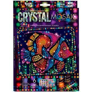 Набор для творчества DankoToys DT CRM-01-09 Мозаика Crystal Mosaic Рыбка