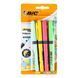 Маркери текстові набір 4шт BIC Highlighter Grip 964859