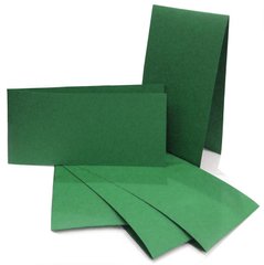 Набір заготовок для листівок 5шт. 10,5х21см №11 темно-зелений 220г/м Margo 9409954