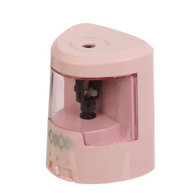 Точилка електрична з контейнером ZIBI Pastel ZB.5515-**, Рожевий