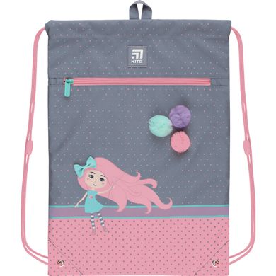 Сумка для взуття KITE мод 601 з карманом Education Pretty Girl K22-601M-9