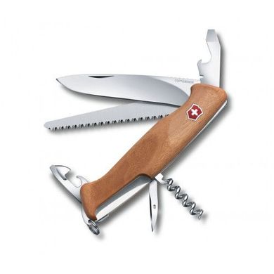 Victorinox RANGERWOOD 55 130мм 10предм дерево + lock + штоп + пила Vx09561.63