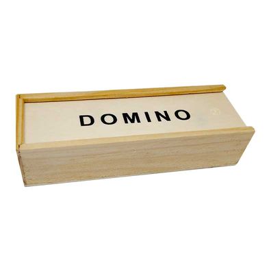 Домино в деревянной коробке 40*56*170 мм DOMINO №600В