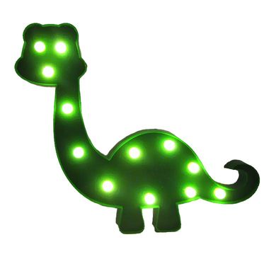 Ночник детский настенный Динозавр 33*26см (на батарейках) 15006