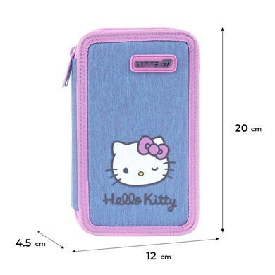 Пенал 2 відділення Kite мод 623 Hello Kitty HK26-623