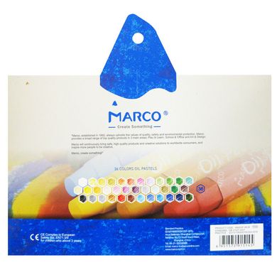 Мел пастель Marco 36 цв. 4800OP-36