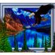 Алмазна мозаїка по номерам на холсті з 3D ефектом 40*50см Josef Otten ELT0099 Гірський орел