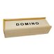 Домино в деревянной коробке 40*56*170 мм DOMINO №600В