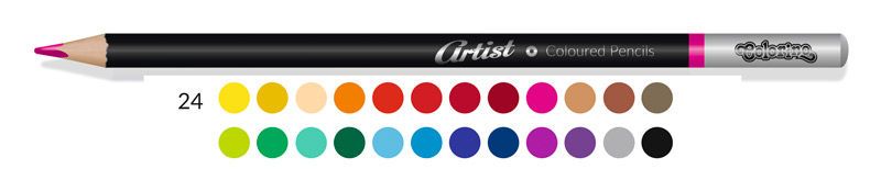 Карандаши цветные 24цв. Colorino Artist 65221