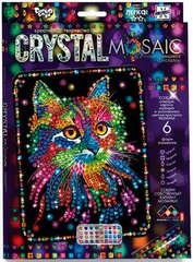 Набор для творчества DankoToys DT CRM-01-02 Мозаика Crystal Mosaic Котик