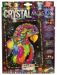 Набор для творчества DankoToys DT CRM-02-06 Мозаика Попугай Crystal Mosaic