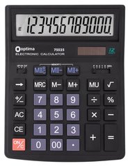 Калькулятор OPTIMA 12 разрядов 200*154*36мм O75525