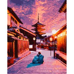 Картина по номер. на холсті 40*50см Никитошка GX28891 Вечір в Кіото