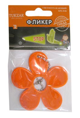 Брелок дитячий Tukzar Tz-12881/7208 "Квітка" світловідбиваючий