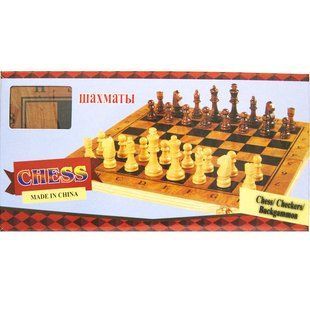 Шахматы дерево 30*29см (+нарды+шашки) 3029