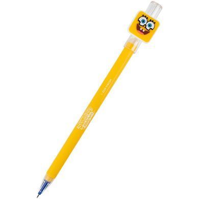 Гелева ручка Пиши-стирай Kite мод 352 Sponge Bob пише синім SB25-352, ігольчатий накінечник