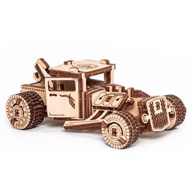 Модель 3D дерев'янна сборна механічнаEVA Eco-Wood-Art VEHICLES SET: Monster Truck 001034