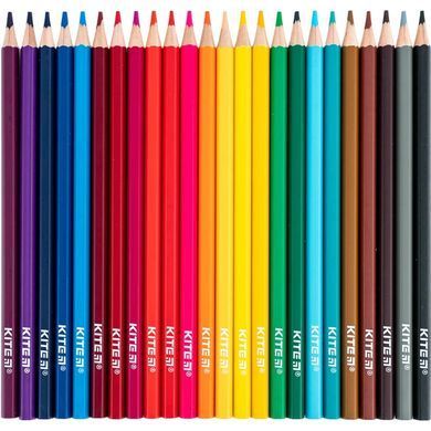 Карандаши цветные 24шт Kite Classic K-055