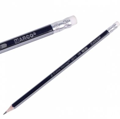 Олівець графітний Marco SuperbWriter з гумкою 4211
