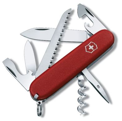 Victorinox Army Knife 91мм 13 предметов красный нейлон штопор + пила Vx33613