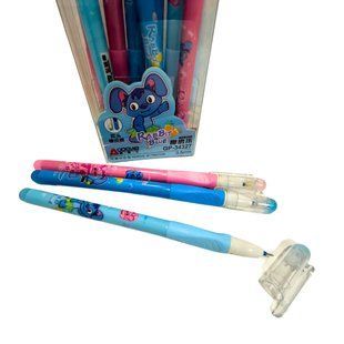 Ручка гелевая Пишет-Стирает Aodemei Rabbit Blue синяя GP-34327 наконечник игольчатый
