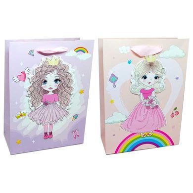 Пакет подарунковий паперовий HP 18*23*10см HP-8515S Princess